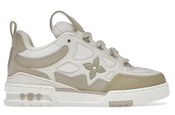 Louis Vuitton LV Skate Sneaker Beige White